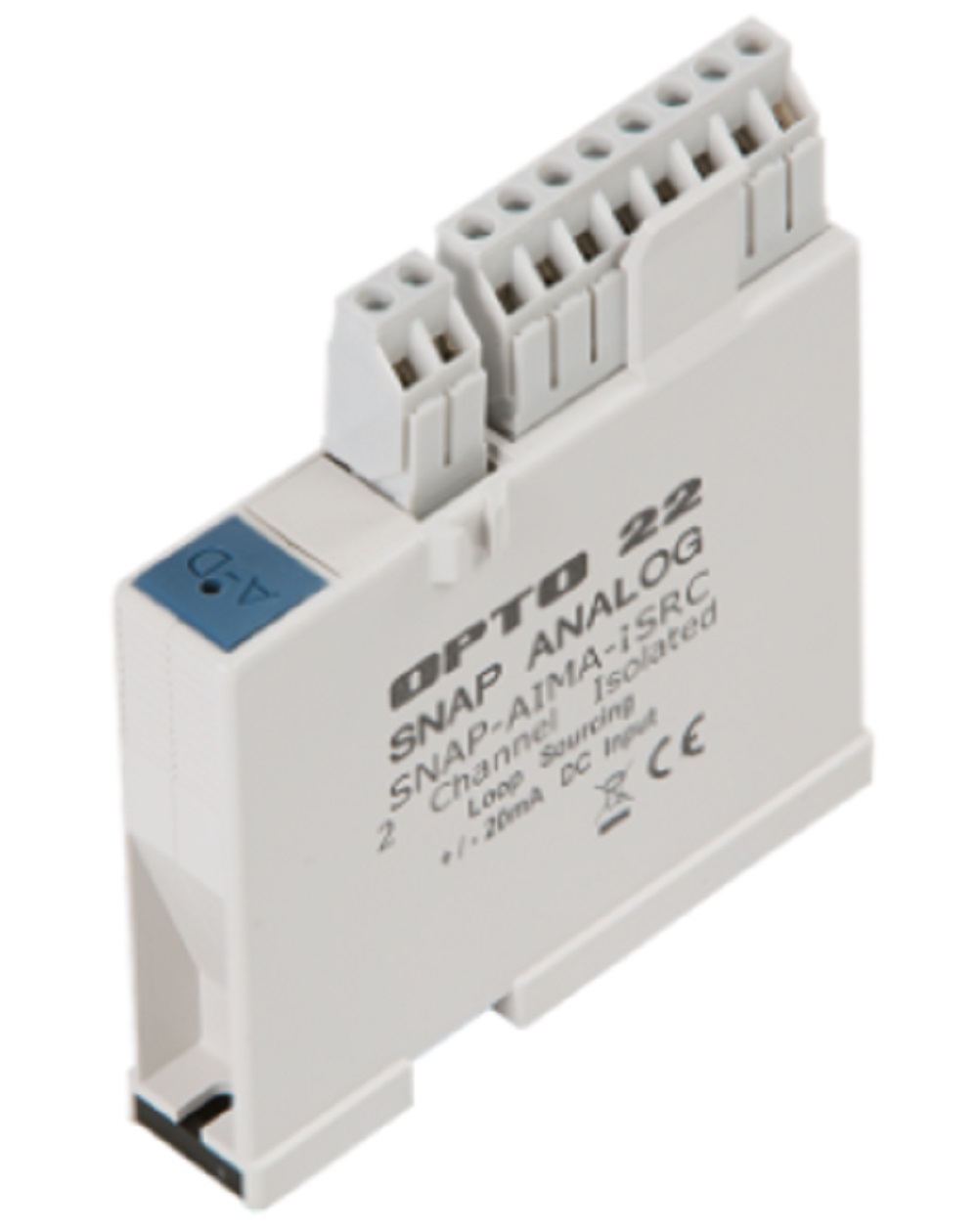 Opto 22 SNAP-AIMA-iSRC SNAP 2-Ch Iso -20 to +20 mA Analog Current Input Module - Image 1
