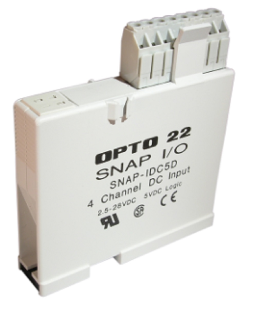 Opto 22 SNAP-IDC5D SNAP 4-Ch 2.5-28 VDC Digital (Discrete) Input Module - Image 1