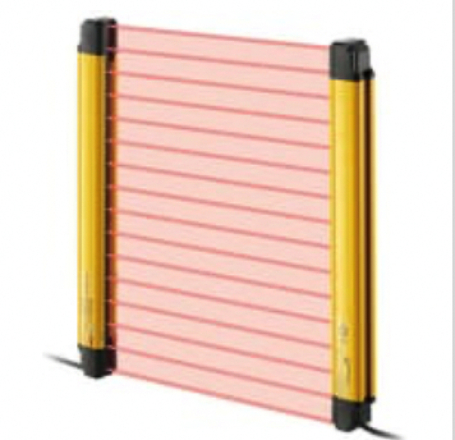 Keyence GL-R16H Safety Light Curtain Main Unit, Hand-Protection, 16 Optical Axes - Image 1
