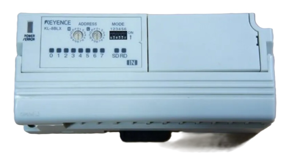 Keyence #KL-8BLX PLC, 8-Point Screw Terminal Block with Repeater Function - Image 1