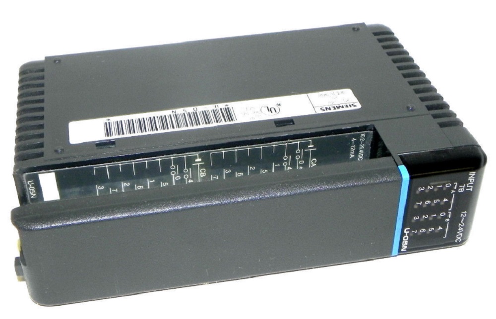 Siemens #U-05N Simatic TI 405 Series Input Module, 12-24 VDC, Texas Instruments - Image 1