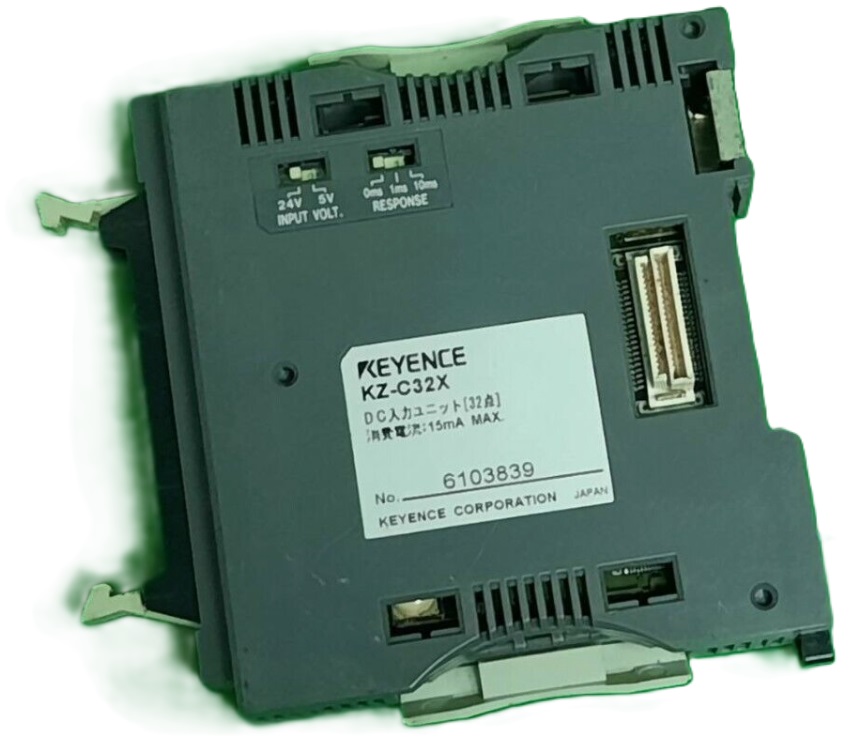 Keyence #KZ-C32X, Ultra-Compact PLC Expansion Unit, 32 Inputs - Image 1