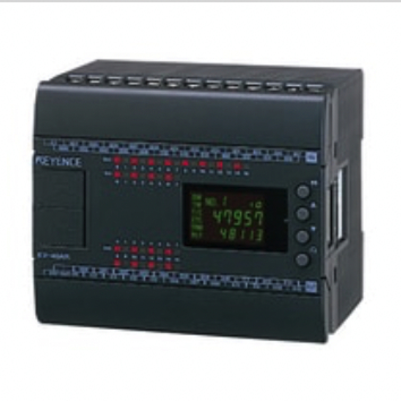 Keyence KV-40DR PLC Control, Base Unit, DC Type, 24 Inputs and 16 Relay Outputs - Image 1