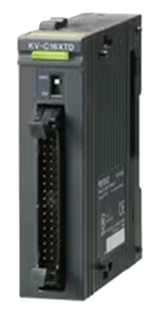 Keyence #KV-C16XTD 16/16-Point Connector MOSFET (Sink) w/Overcurrent Protection - Image 1