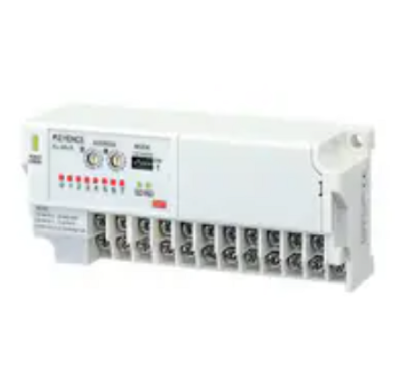 Keyence #KL-8BLR 8-Point Screw Terminal Block, Relay Output w/ Repeater Function - Image 1