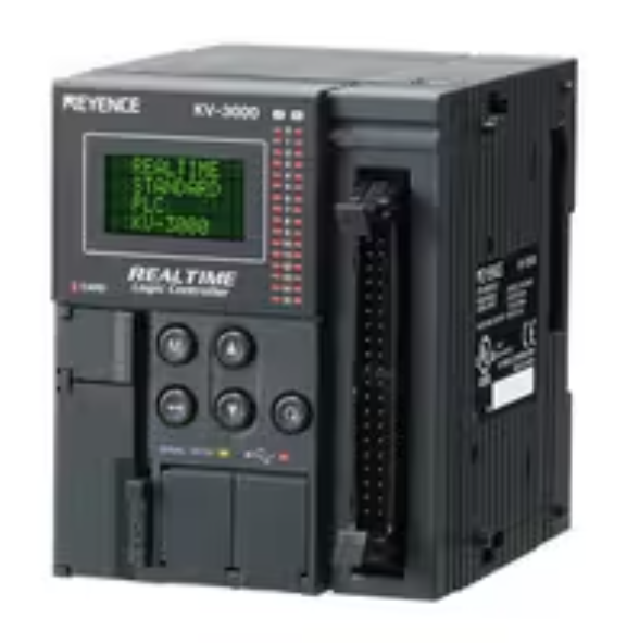 Keyence #KV-3000, CPU Unit With Built-In Serial Port - Image 1