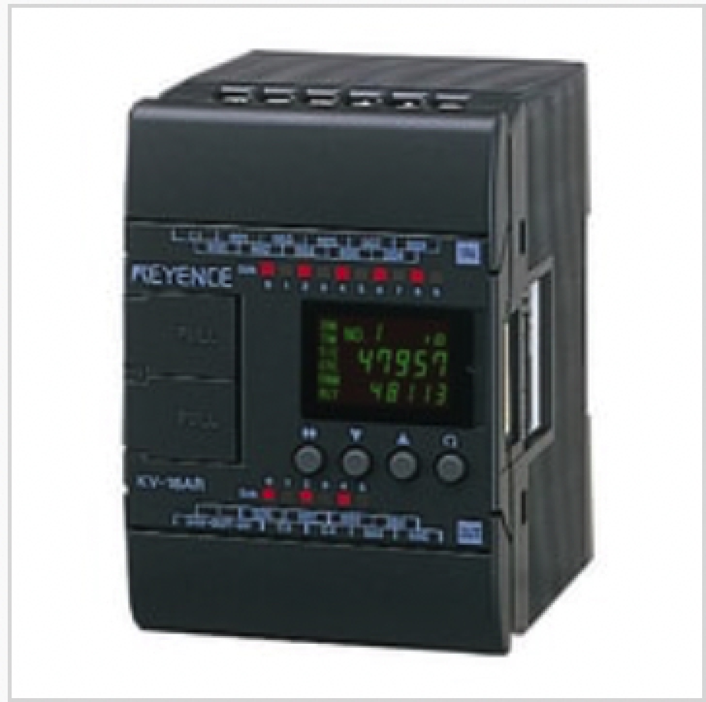 Keyence KV-16DT PLC, Base Unit, DC Type, 10 Inputs and 6 Transistor Sink Outputs - Image 1
