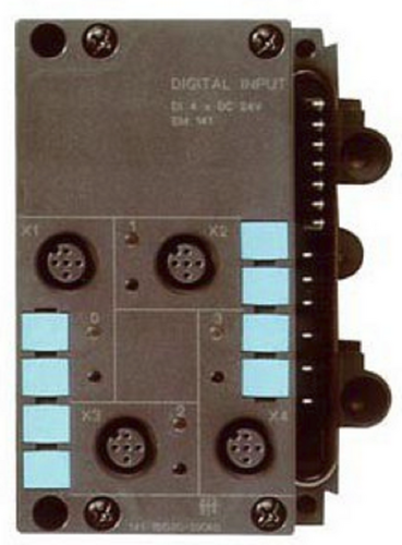 Siemens #6ES7141-1BF30-0XB0 Expansion Module EM141 for ET 200X and Simatic S7 PLC - Image 1