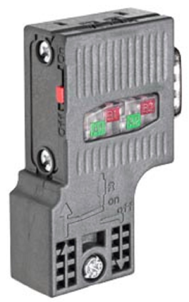 Siemens #6ES7972-0BA51-0XA0 Simatic DP Bus Connector for Profibus, 90 deg - Image 1