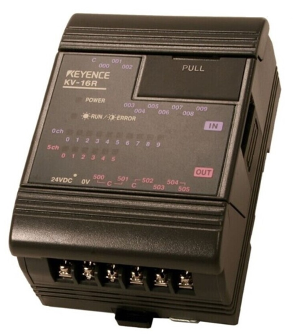 Keyence KV-16R Super-Small Programmable Logic Controller With Built-In Display - Image 1