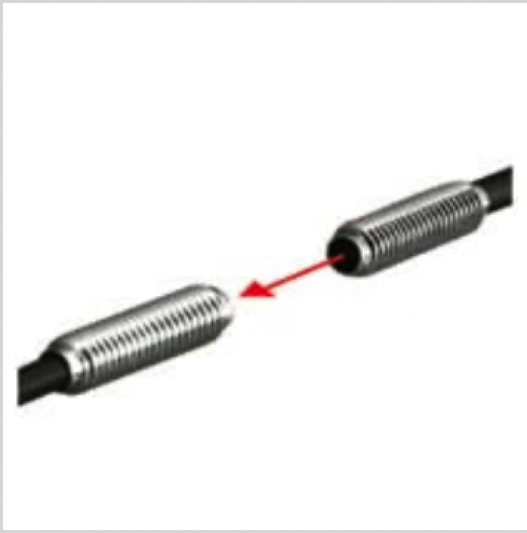 Keyence FU-86H Fiber Optic Sensor, Fiber Unit Thrubeam Type - Image 1