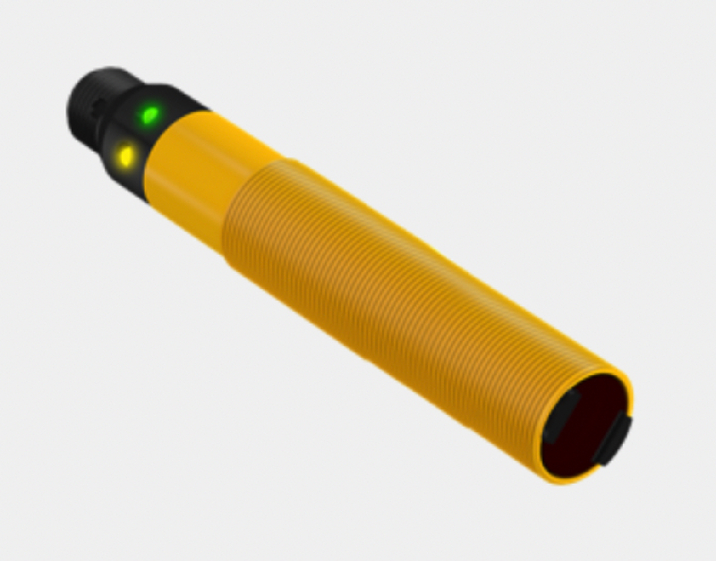 Banner S18RW3FF100Q1 33693 EZ-Beam S18 Fixed Field Sensor, Range 100 mm - Image 1