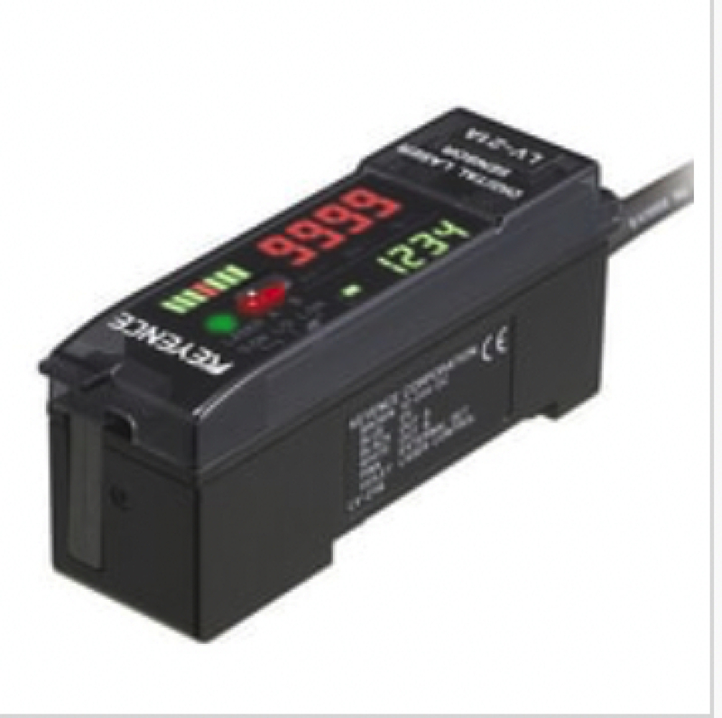 Keyence LV-22A Digital Laser Sensor, Amplifier Unit, Expansion Unit, NPN - Image 1