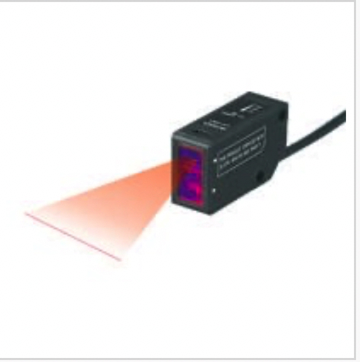 Keyence LV-H41 Digital Laser Sensor, Reflective Head, Area Type, Long-Distance - Image 1