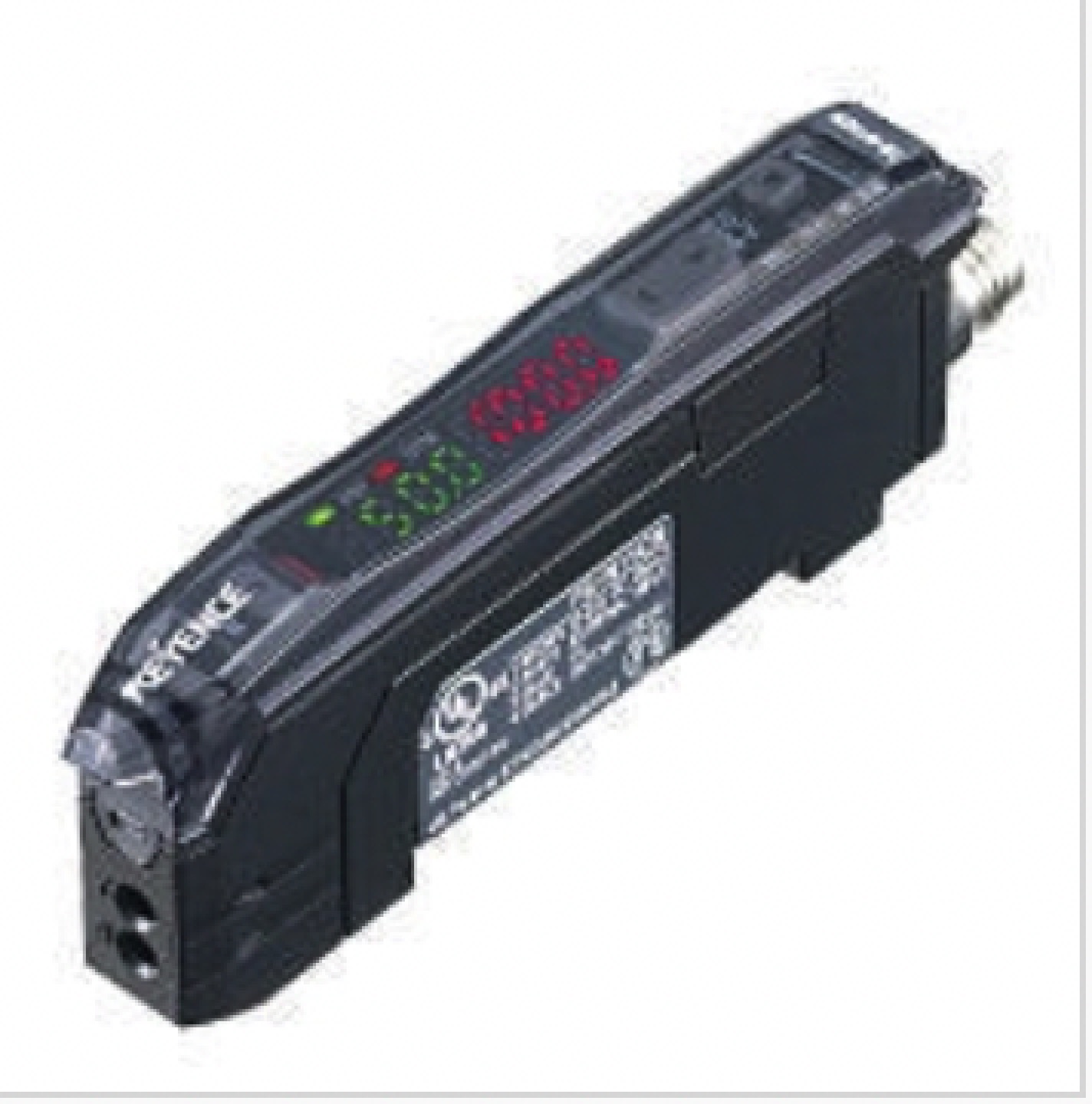 Keyence FS-V32 Digital Fiber Optic Sensor, Fiber Amplifier, Cable Type, Expansion Unit, NPN - Image 1