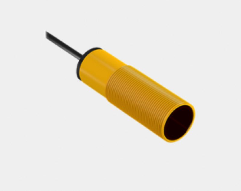 Banner S18SN6D 17518 EZ-Beam S18 Diffuse Sensor, Range 100 mm, Input 10-30 V dc - Image 1