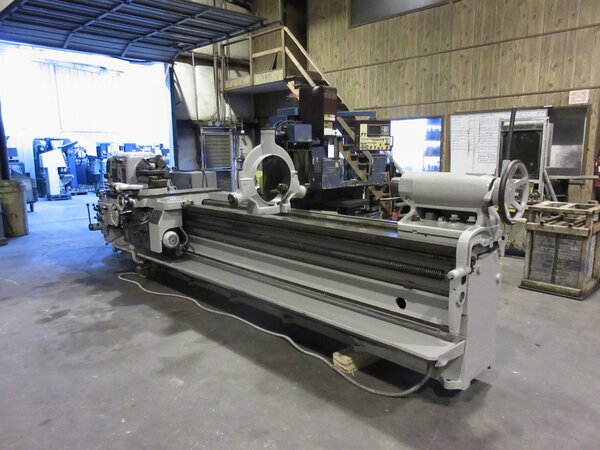 28" x 132" Tos #SU63A, 15" chk, 4-jaw, inch/metric, 16" Steady Rest, rapid traverse, coolant, 1966 - Image 2