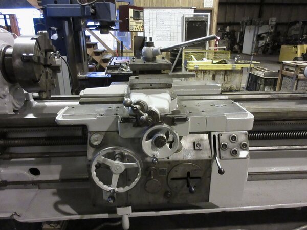 28" x 132" Tos #SU63A, 15" chk, 4-jaw, inch/metric, 16" Steady Rest, rapid traverse, coolant, 1966 - Image 5