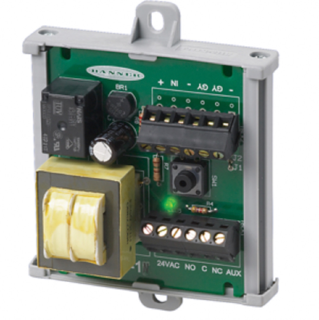 Banner PS115-1P 74824 Power Supply, E/M Relay Output, Integral TEACH Push Button - Image 1