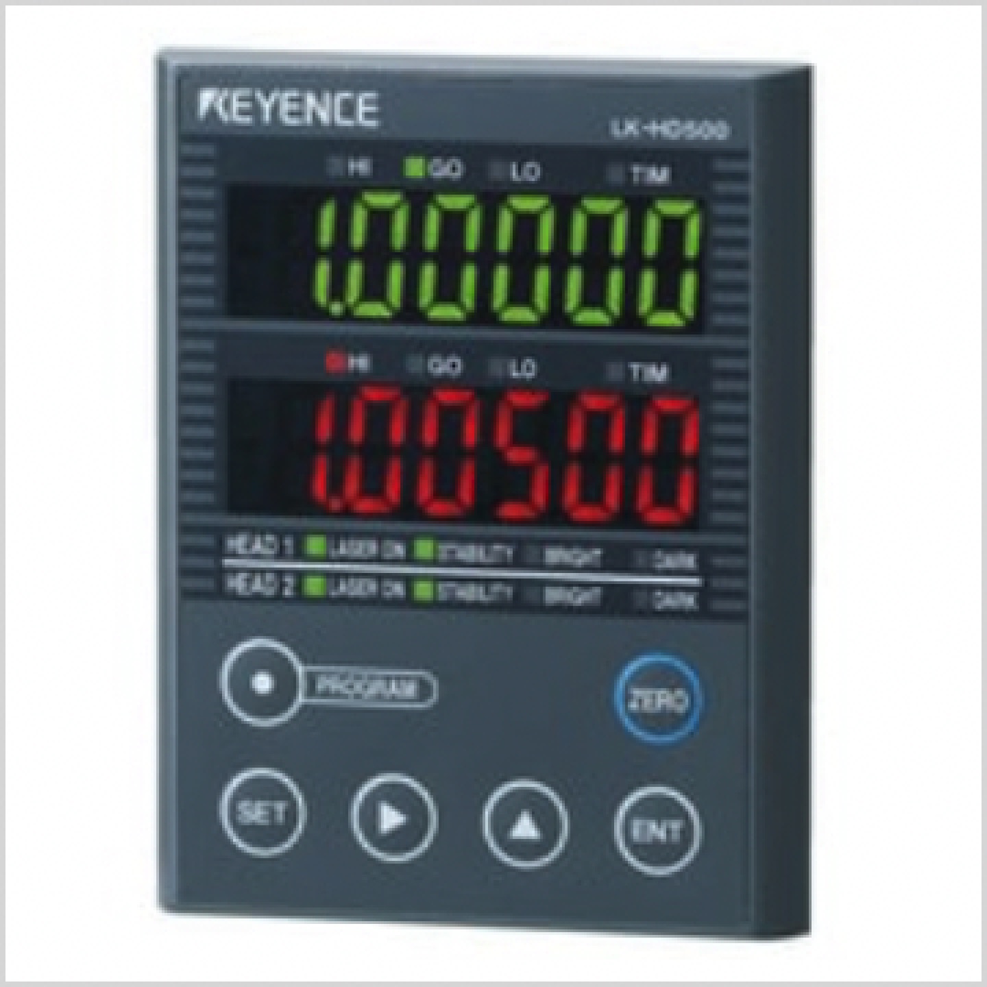 Keyence LK-HD500 Laser Displacement Sensor, Display Panel - Image 1