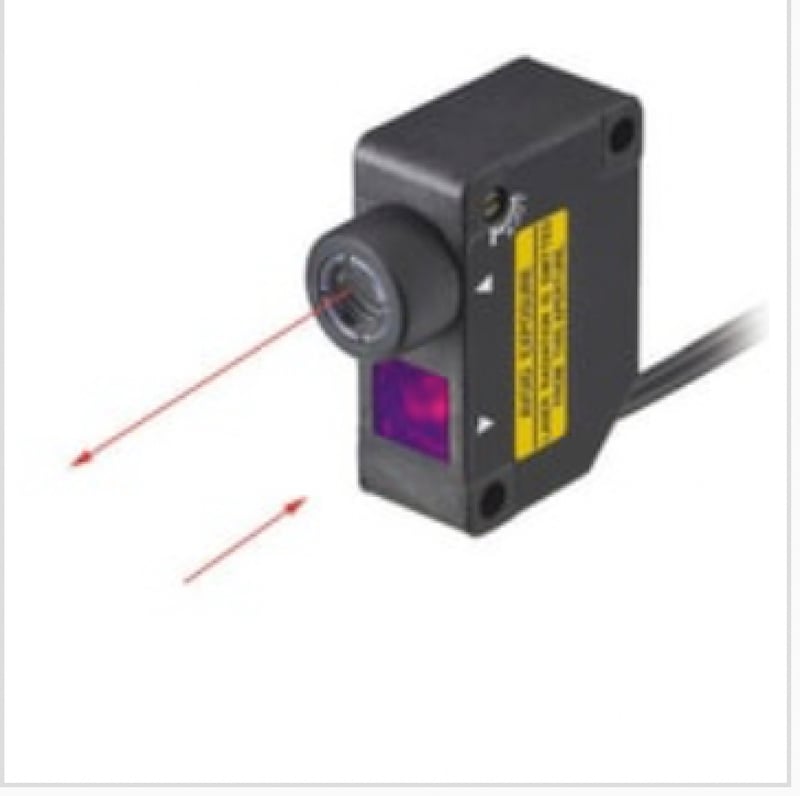 Keyence LV-H32 Digital Laser Sensor, Reflective Head, Spot Type, Variable Spot - Image 1