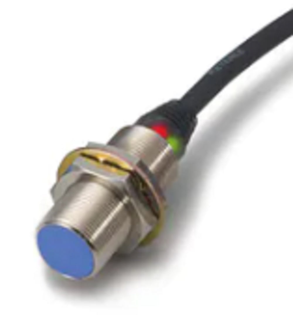 Keyence ED-118M Inductive Proximity Sensor, Main Unit, Shielded Type, M18, NPN - Image 1