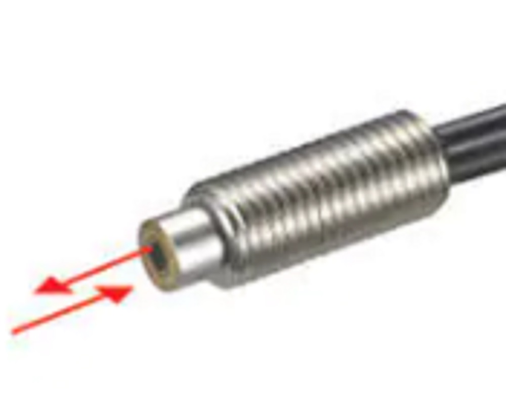 Keyence FU-25 Digital Fiber Optic Sensor, Reflective Fiber Unit - Image 1