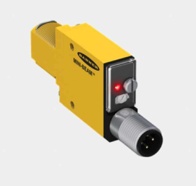 Banner SM312LVQD 26838 Mini-Beam Retro Sensor, Range 5 m, Input 10-30 V dc - Image 1