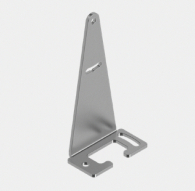 Banner SMBQS30LT 02810 Bracket Tall right-angle bracket for QD Mode Sensorls - Image 1