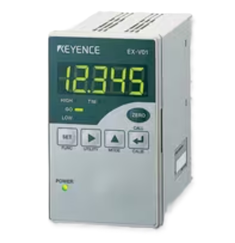 Keyence EX-V02 High-Speed Digital Displacement Inductive Sensor, Amplifier Unit - Image 1