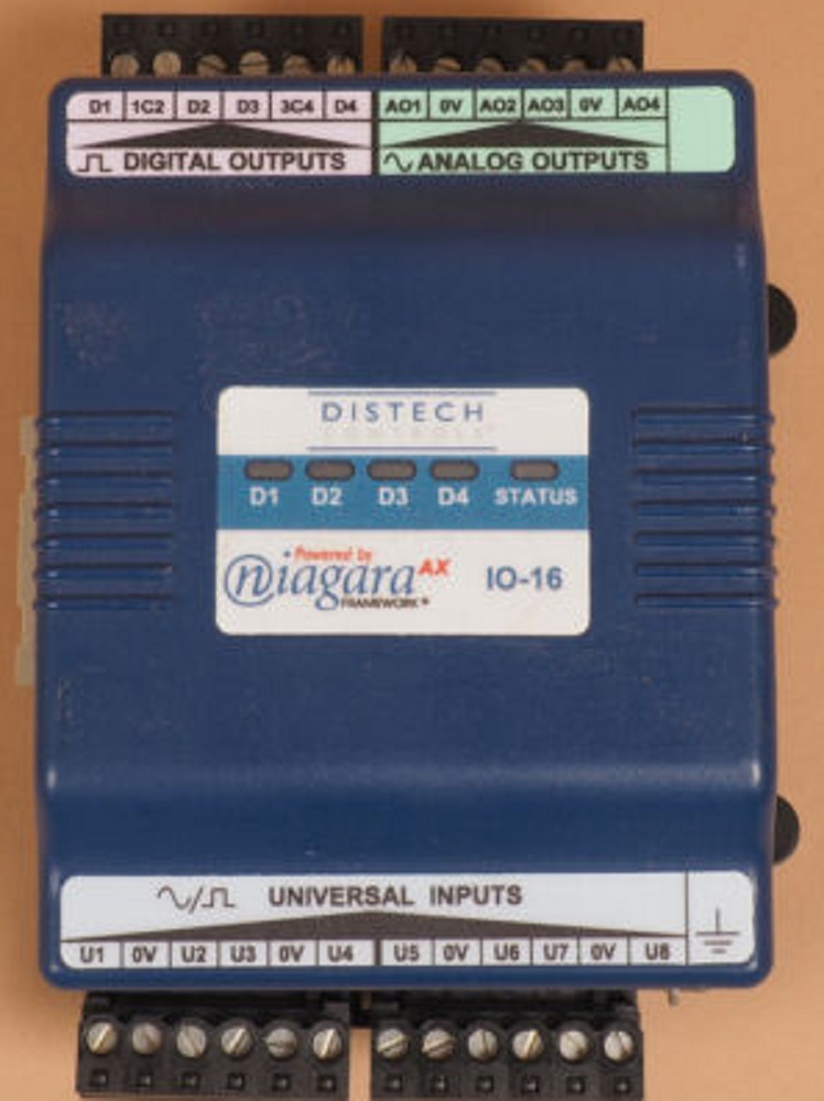 Distech CDITR-IO16XX0 EC-Net AX IO-16 Niagra Input/Output Control - Image 1