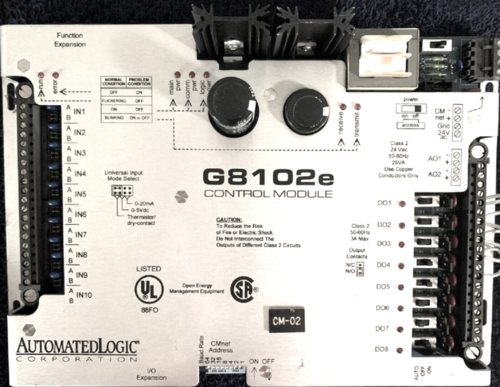Automated Logic G8102e GX-Line General Purpose Direct Digital Control Module DDC - Image 1