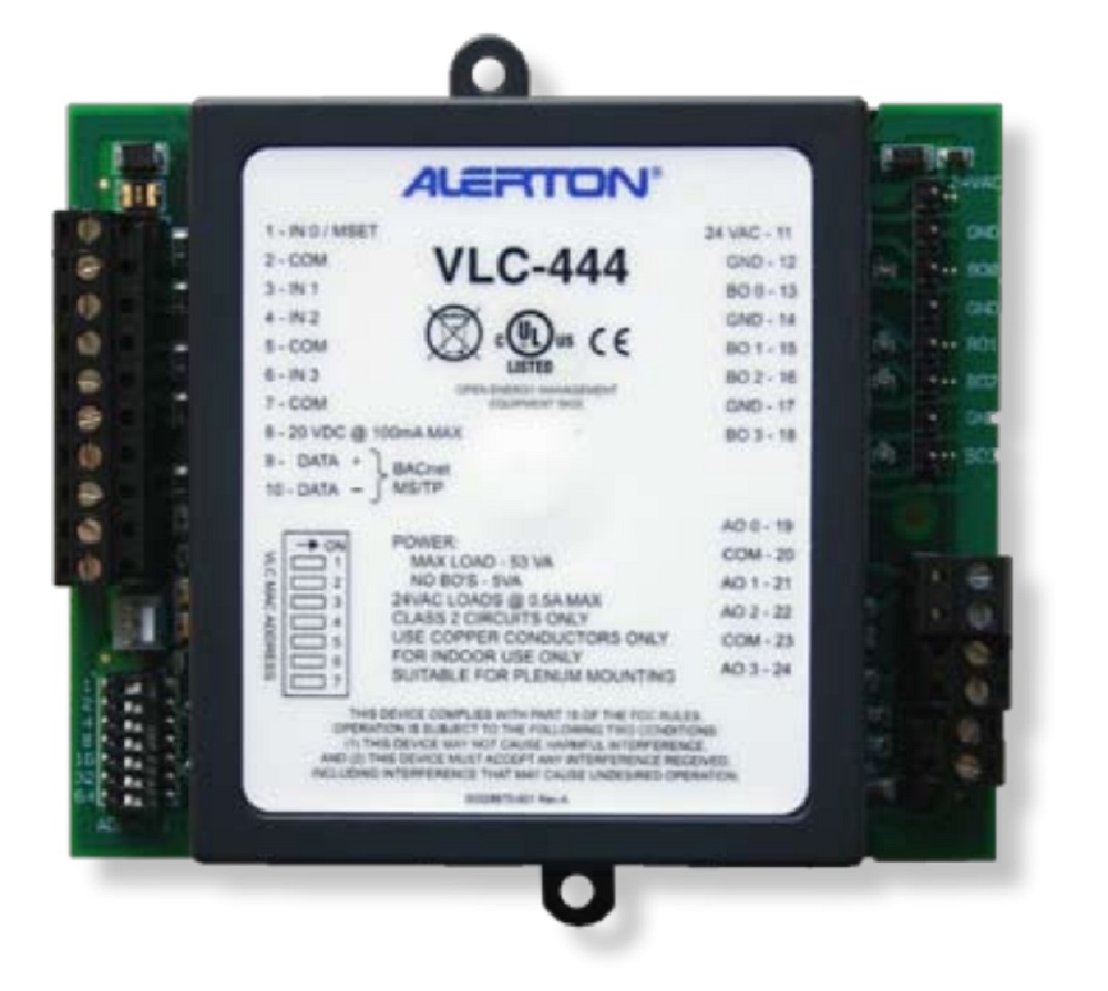 Alerton Honeywell VLC-444 PLC Programmable Logic Controller for HVAC Equipment - Image 1
