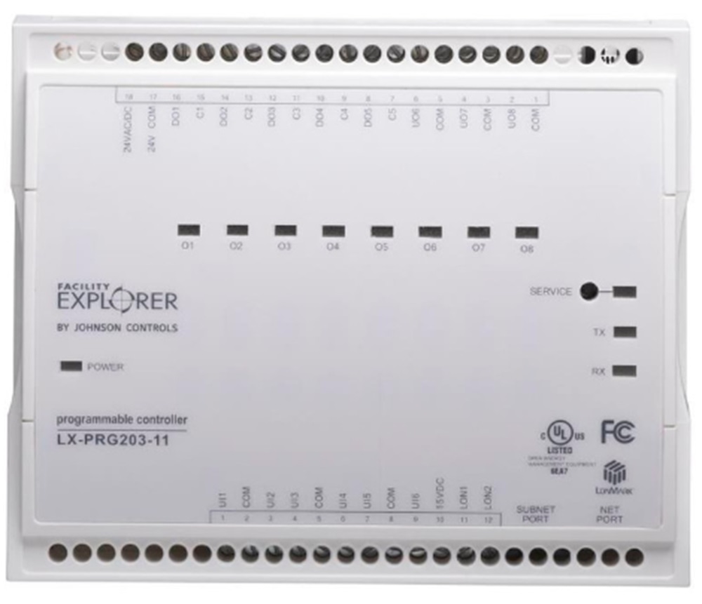 Johnson Controls LX-PRG203-11 LONMARK Certified Programmable Controller - Image 1
