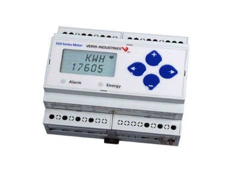 Veris E50C2 Advanced Power Meter Alarm/Pulse/Modbus RTU Output Enhanced Meter - Image 1