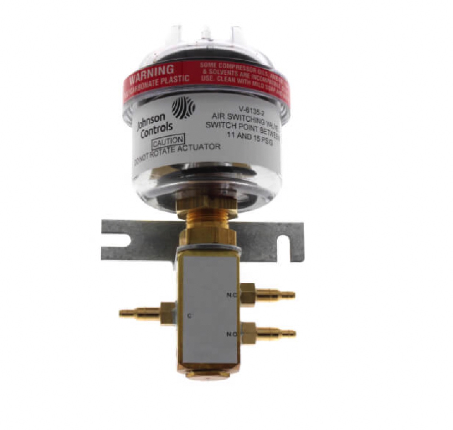 Johnson Controls V-6135-1 3-Way Air Switching Valve, 2 & 4 psig - Image 1
