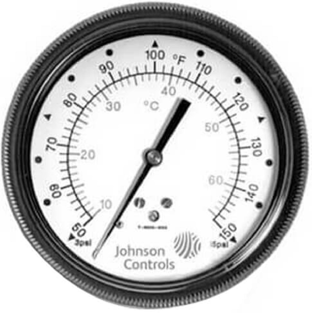 Johnson Controls T-5500-1054 Pneumatic Temperature Gauge (-40-160F) - Image 1