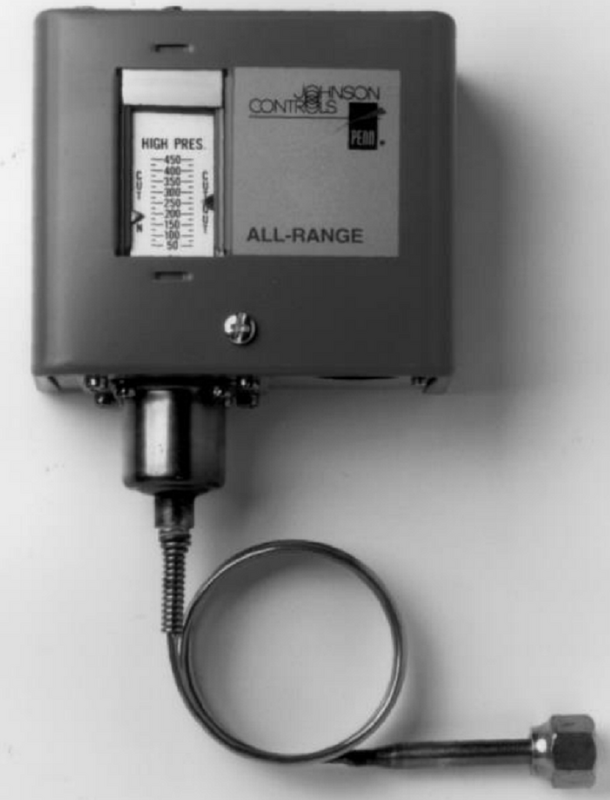 Pennsylvania Johnson Controls P70CA-3 High Pressure Cutoff Control Switch 50-500in psig - Image 1