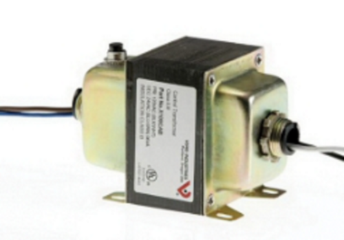 Veris X100CAB 120 VAC Pri 24 VAC Sec Control Transformer, 2 Hub and Foot, 99 VA - Image 1