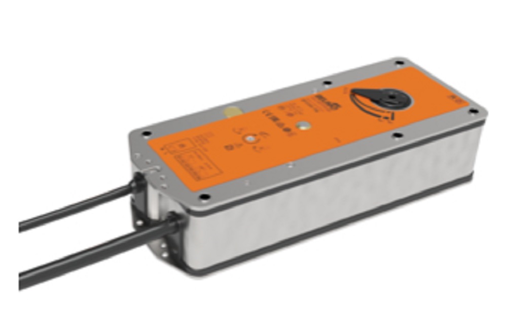 Belimo BF120-2 Actuator, 18 Nm, AC 120 V, Todo-nada, 120s, 2 x SPDT, IP54, Cable - Image 1