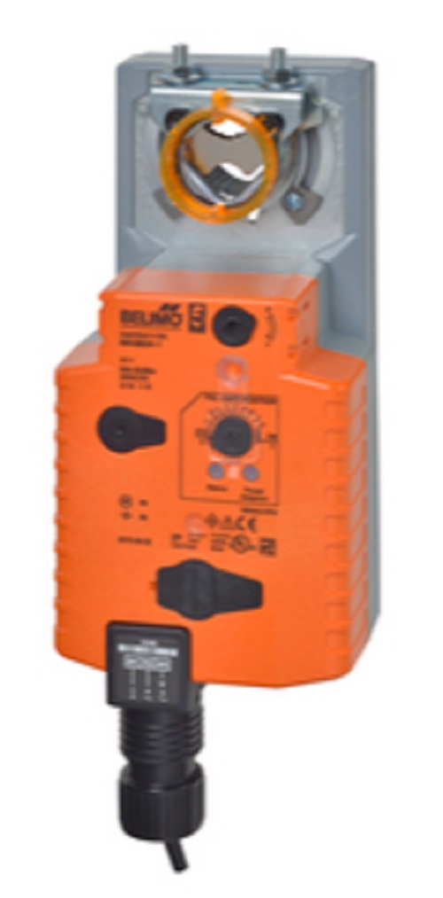 Belimo NKQB24-SR Damper Actuator, 54 in-lb 6 Nm, Electronic Fail-Safe, 2...10 V - Image 1