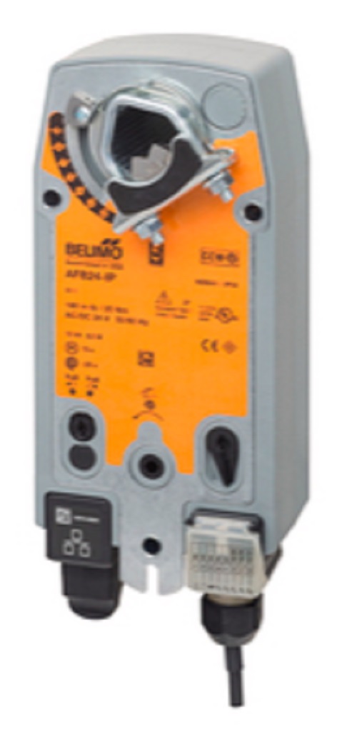 Belimo AFB24-IP Damper Actuator, 180 in-lb 20 Nm, Spring Return, Modulating - Image 1