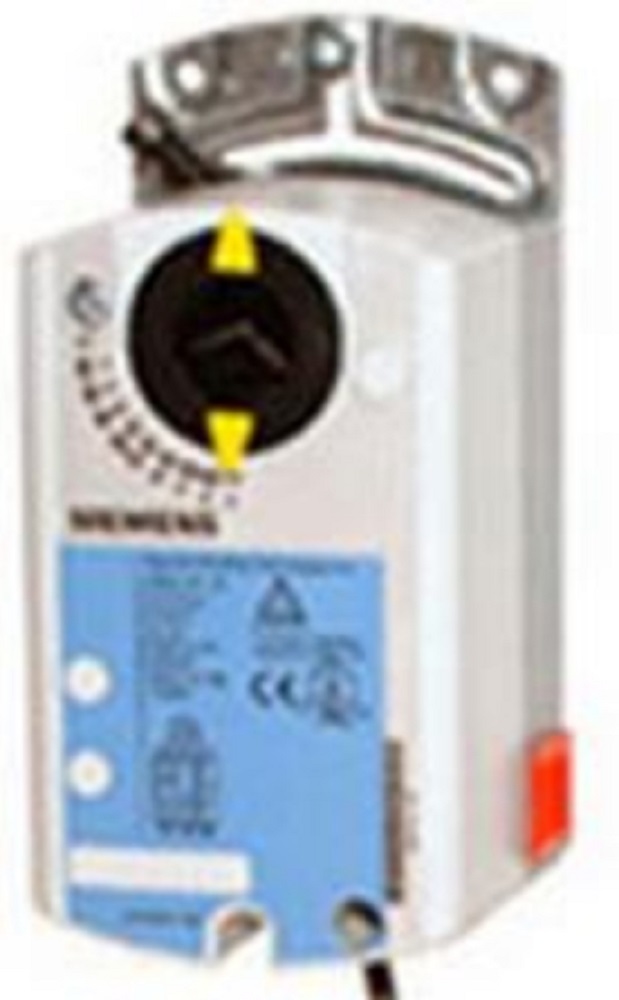 Siemens GDE131.1P/PS Non-Spring Return OpenAir Damper Actuator, 44 lb-in, 24 VAC - Image 1