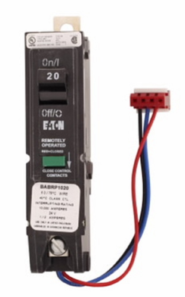 Cutler-Hammer Eaton BABRP1015 Circuit Breaker, 15A Type BAB Remotely Op Bolt-On - Image 1