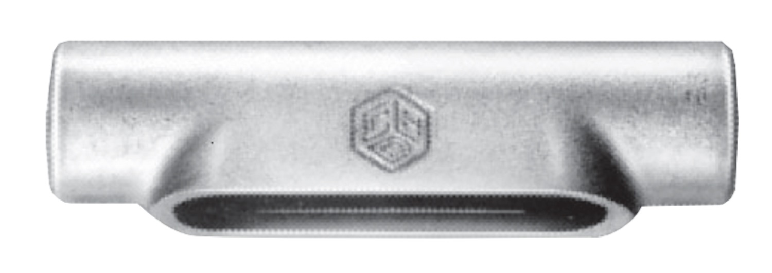 Cooper Crouse-Hinds Eaton C28 Condulet, Cast Iron Body, Type C, 3/4" Hub, Form 8 - Image 1