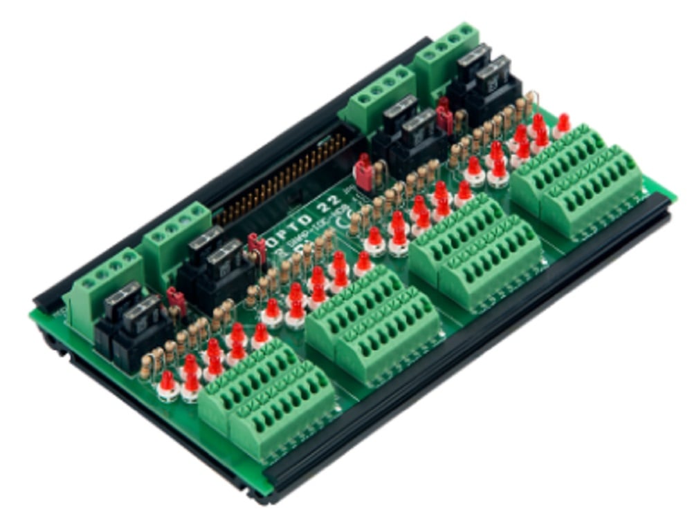 Opto 22 SNAP-IDC-HDB Fused Breakout Rack for SNAP 32Ch Digital Discrete Input - Image 1
