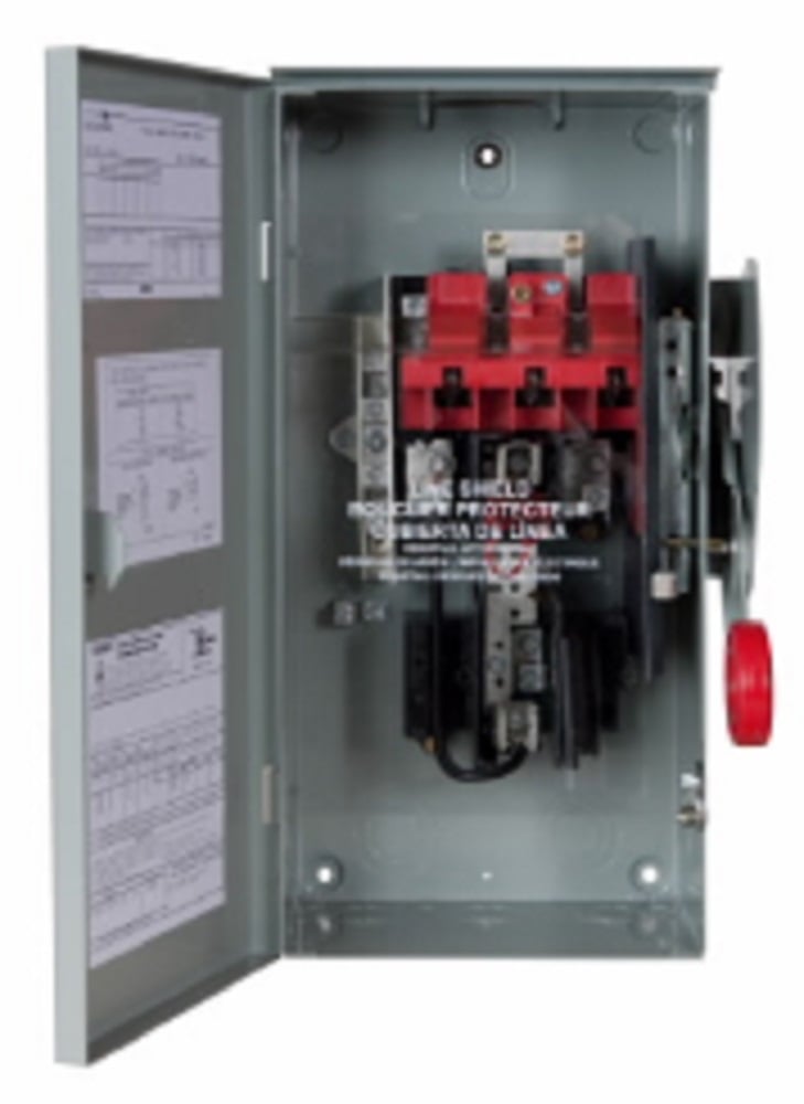Cutler-Hammer Eaton DH161URKN Safety Switch Heavy Duty 1P 30A 600V 50/60Hz 3R - Image 1