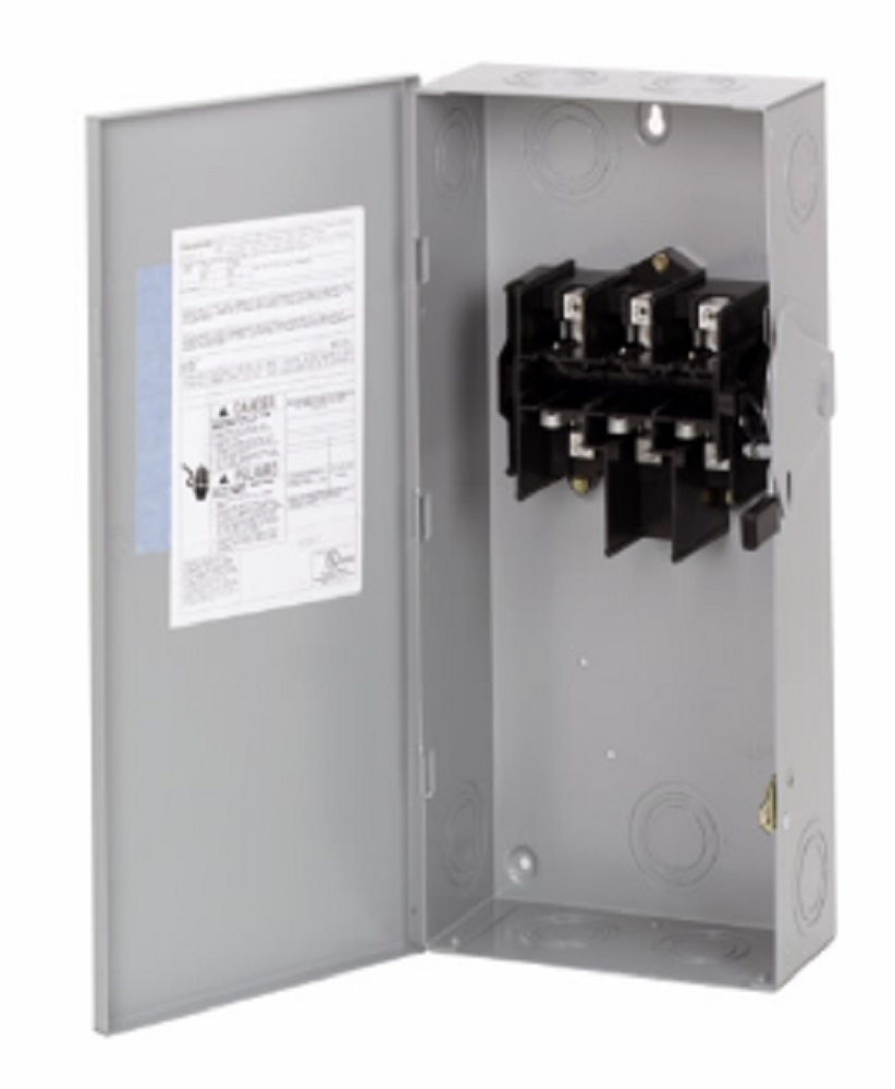 Cutler-Hammer Eaton DG323NGB Safety Switch General Duty 3P 100A 240V 50/60Hz - Image 1