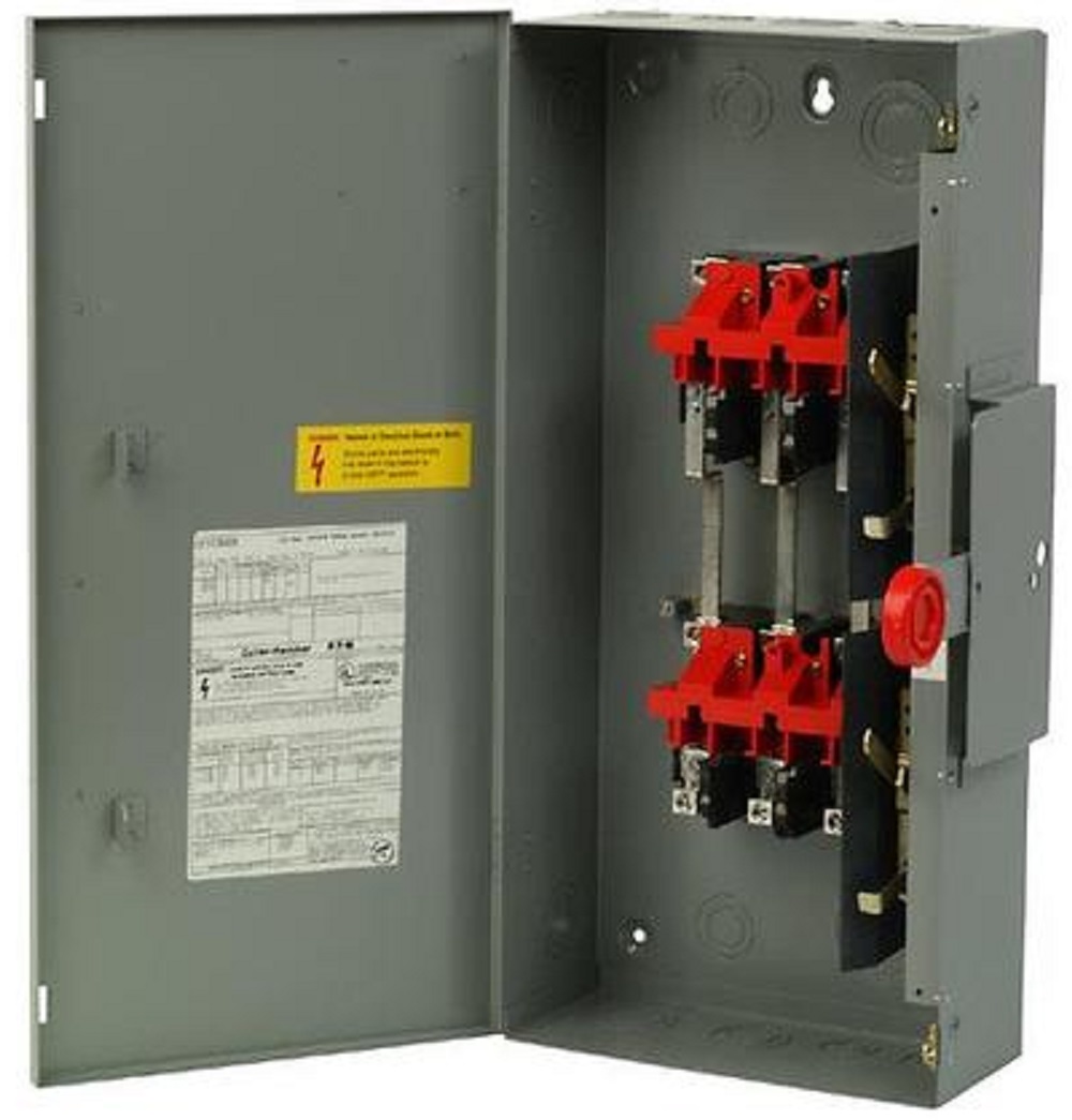 Cutler-Hammer Eaton DT363UGK Safety Switch Double Throw 3P 100A 600V Non Fusible - Image 1
