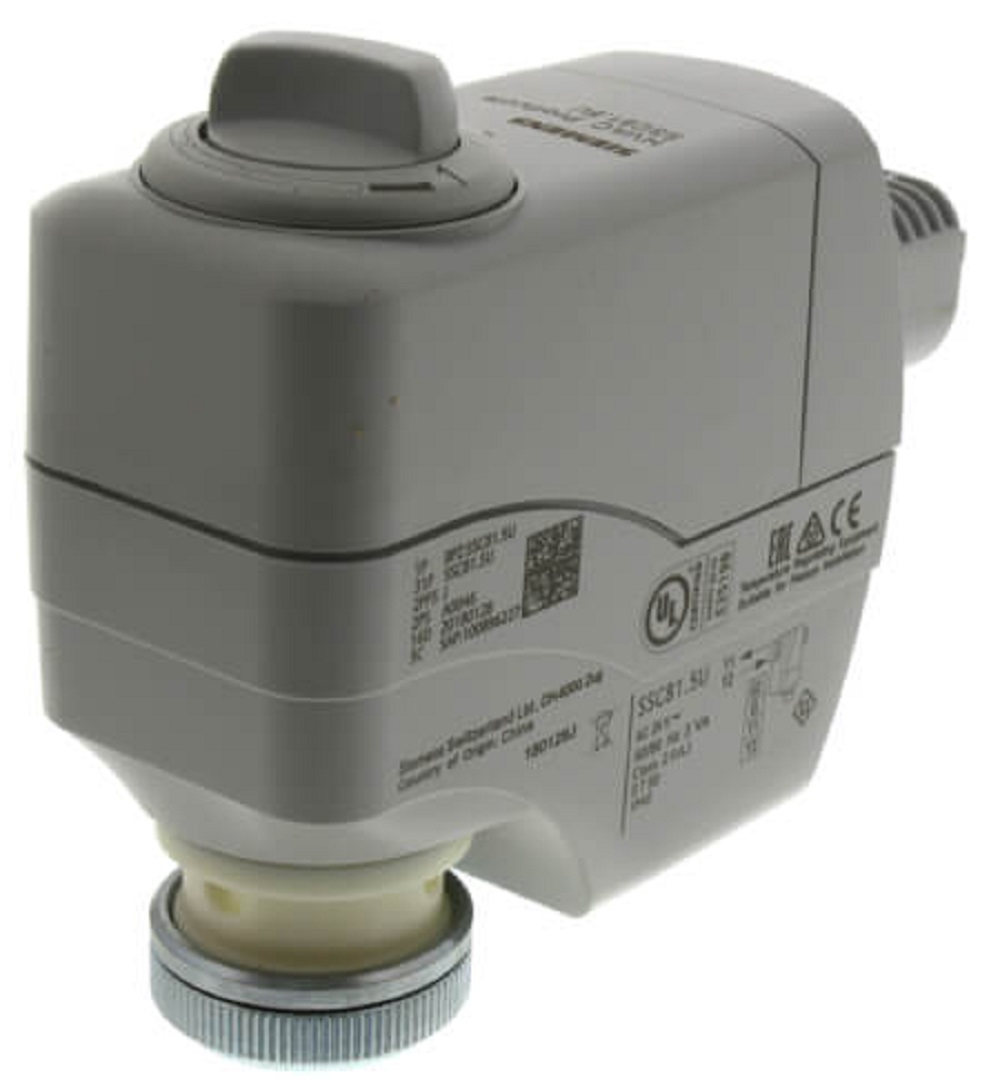 Siemens SSC81.5U 3 Position Floating Spring Return Fail-Safe 24V Valve Actuator - Image 1